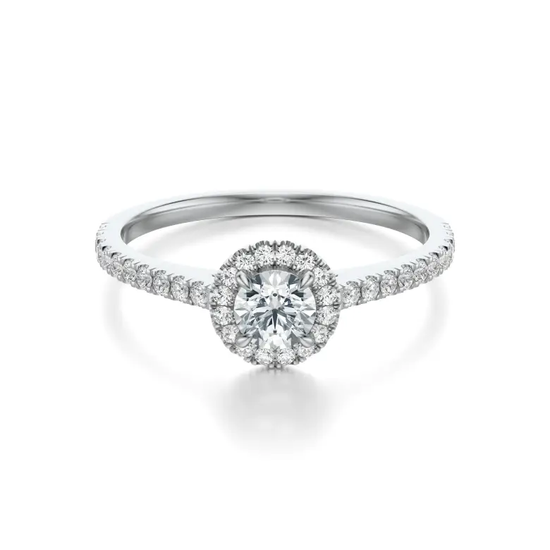 Pierścionek białe złoto z diamentami AJPZ_096